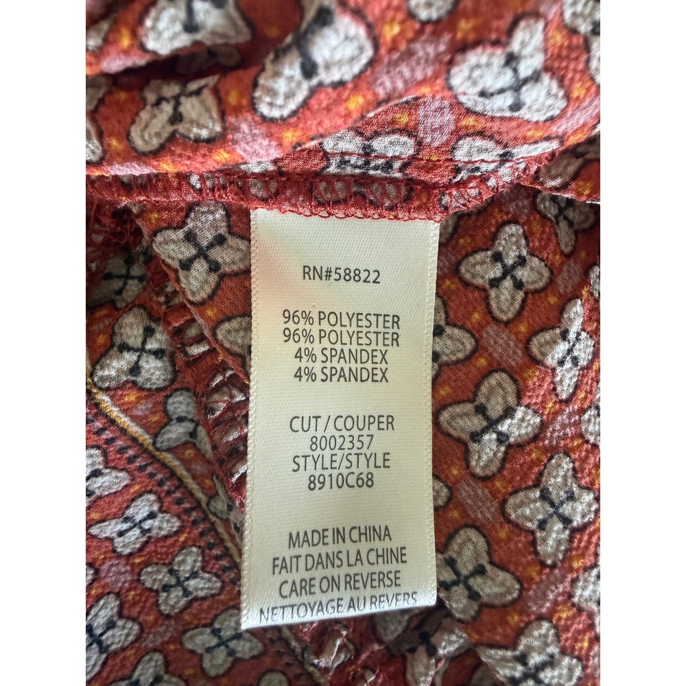 Max Studio Boho Floral Ruffle Tiered Maxi Dress Size S Cottagecore Victorian - Picture 12 of 13